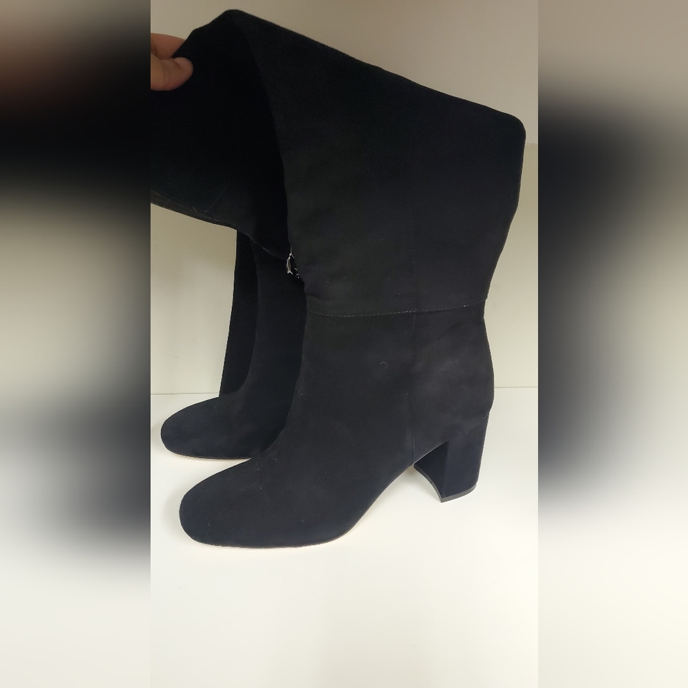 WHBM White House Black Market Suede Knee High Boots